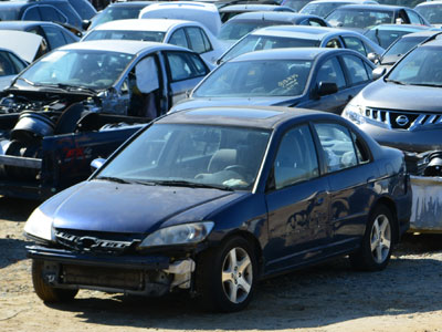 Auto Salvage Yard Parts cars in NC